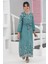 Kız Çocuk Çiçek Desenli Şifon Elbise – Uzun, Astarlı, Tesettüre Uygun ELBISE-ELB-0040 4