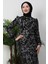 Meryem Simli Abiye Siyah 5
