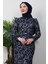 Meryem Simli Abiye Lacivert 5