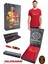 Orijinal Lisanslı Kırmızı Erkek T-Shirt + Uçlu Kalem Set Hediyelik Ahşap Kutulu 1