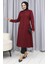 Cep Detaylı Fermuarlı Kap 1642-03 Bordo 1