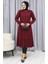 Cep Detaylı Fermuarlı Kap 1642-03 Bordo 3