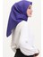 Düz Twill Eşarp 19096-12 Saks 2
