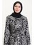 Kuşaklı Emrpime Süet Elbise 4582A-01 Siyah 3