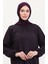 Kare Yaka Elbise 994907-04 Mürdüm 3