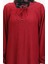 Kare Yaka Elbise 99490701-02 Bordo 4