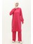 Iki Iplik Tunik Pantolon Ikili Takım 0001-07 Fuşya 2