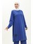 Iki Iplik Tunik Pantolon Ikili Takım 0001-09 Saks 3