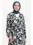 Yandan Bağlamalı Namaz Elbisesi 4483AK-04 Haki 3