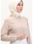 Düz Twill Eşarp 19096-03 Koyu Krem 2