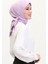 Düz Twill Eşarp 19096-07 Açık Lila 2