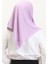 Düz Twill Eşarp 19096-07 Açık Lila 3