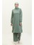 Iki Iplik Tunik Pantolon Ikili Takım 0001-03 Çağla Yeşili 2