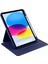 Apple iPad 11.nesil 2025 Kılıf Termik Kalem Bölmeli Dönebilen Standlı Kılıf - Lila 5