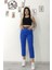 Kemerli Gabardin Kot Kumaş Kalem Denim Pantolon 3880 1