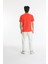 Bisiklet Yaka Erkek Work Hard Baskılı Pamuk T-Shirt 2