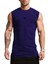 Erkek Nem Emici Hızlı Kuruma Atletik Teknik Performans Sporcu Sıfır Kol T-Shirt Mg-Atlet 1