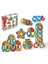 Çocuk 03896 Geometrik Puzzle 64 Parça -Dede 1