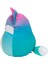 Çocuk Squishmallow Pembe Mavi Tilki Vickie 20 cm 3