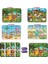 Çocuk 1481 Dıytoy Süper Renkli 4'lü Puzzle - Hayvanlar / 8+12+16+24 Parça Puzzle 2