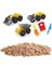 Çocuk 03727 Iş Makineleri Kum Seti 750 gr -Dede 3