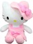 Çocuk Peluş Hello Kitty Elbiseli Şapkalı 36 cm 3