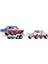 Çocuk Hot Wheels Team Transport 63 Nova 88 Chevy Silverado 3500 HRV42 2