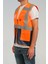 Mühendis Reflektörlü Ikaz Yeleği 10 Adet Turuncu 3