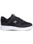 4027-25 Deri Anorak Anatomik Erkek Sneaker Siyah Beyaz 45-48 2