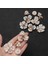 No.4 Tarzı Dıy El Sanatları Çiçek Rhinestones Düğmeler Inci Düğme Düğün Dekorasyon Diy Alaşım Kristal Yay Aksesuarları Dikiş Düğmesi (Yurt Dışından) 5