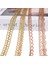 B10 Stili 10 Yard Yard Goldsilver Dantel Trim Şerit Rulo Glitter Tığ Işi Kurdela Dokuma Dekor Dıy Craft Hediye Paketleme Dikiş Malzemeleri (Yurt Dışından) 5
