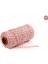 Pembe Beyaz Stil 100 M * 2 mm Çift Renkli Pamuk Fırıncılar Sicim Dize Pamuk Kordonlar Halat El Yapımı Noel Hediyesi Için Ambalaj Craft Dıy Hediye Paketi (Yurt Dışından) 1