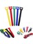 Kırmızı Stil 15X2CM Ack Kendinden Yapışkanlı Sabit Velcro Bant Düz Renk Naylon Velcro Kablo Bağı Teli ve Pil Çubuğu Halkası Kemer Kayışı Bağlantı Bandı (Yurt Dışından) 2