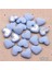 K Tarzı Adet Karışık Renkler Kafes Kumaş Kaplı Kalp Düğmesi Flatback Cabochon Dıy Dekorasyon Düğmesi Scrapbooking, BK1027 (Yurt Dışından) 1
