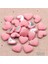 K Tarzı Adet Karışık Renkler Kafes Kumaş Kaplı Kalp Düğmesi Flatback Cabochon Dıy Dekorasyon Düğmesi Scrapbooking, BK1027 (Yurt Dışından) 5
