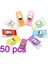 50 Adet Tarzı Iş Ayak Kılıfı Çok Renkli Plastik Klipsler Kumaş Kelepçeler Patchwork Hemming Dikiş Araçları Dikiş Aksesuarları Dikiş Klipsi (Yurt Dışından) 1