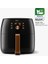 Xxl 7,3 Litre Aile Boyu Yüksek Hacim Smart Sensing Ultra Premium Airfryer Siyah Bakır - Onerous Mutfak Tartısı Hediye 6