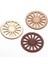 B02627-4 Stili Tekerlek Dişli El Yapımı Ahşap Ev Dekorasyonu Yuvarlak Boyama Ahşap Scrapbooking Diy Crafts Aksesuar 50MM (Yurt Dışından) 1