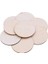 B05-5CM-50PCS Tarzı Doğal Çam Yuvarlak Bitmemiş Ahşap Dilimleri Ağaç Kabuğu ile Daireler Günlük Diskler Dıy Boyama Ahşap Tahta Düğün Parti Dekor (Yurt Dışından) 4