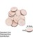 4-5cm-5pcs Tarzı Bitmemiş Ahşap Yuvarlak Kalp Ahşap Etiket Doğal Ahşap Dilim El Yapımı Ahşap El Sanatları Dıy Ahşap Boyama Ev Asılı Dekorasyon Için (Yurt Dışından) 1