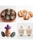 10 Adet Tarzı 3-4cm 20 Adet Ahşap Palamut Dıy El Sanatları Bitmemiş Ahşap El-Boyalı Oyuncak Araba Ahşap Günlük Renk Takı Aksesuarları Ev Dekorasyon Süsler (Yurt Dışından) 3