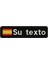 Sarı-Velcro Tarzı Ispanyol Bayrağı Ispanya 10X2.5 cm Nakış Özel Ad Metin Yama Çizgili Rozet Demir On Veya Velcro Destek Yamaları Sırt Çantası Şapka (Yurt Dışından) 2