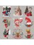 713SET Stili Noel Hediyesi Dıy Yamalar Isı Transferi Vinil Aplike Üstler Ütülemeli Yamalar Giysiler Üzerinde Isı Baskısı Noel Arabası Kış (Yurt Dışından) 2