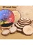 20PCS5-6CM Tarzı Kalın 1 Paket Doğal Çam Yuvarlak Bitmemiş Ahşap Dilimleri Ağaç Kabuğu ile Daireler Günlük Diskler Dıy El Sanatları Düğün Parti Boyama (Yurt Dışından) 2