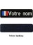 Yeşil-Velcro Tarzı Fransa Bayrağı 10X2.5 cm Nakış Özel Ad Metin Yama Çizgili Rozeti Demir On Veya Giysi Sırt Çantası Şapka Için Velcro Destek Yamaları (Yurt Dışından) 5