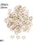 H02-2CM-200PCS Tarzı Bitmemiş Ahşap Yuvarlak Kalp Ahşap Etiket Doğal Ahşap Dilim El Yapımı Ahşap El Sanatları Dıy Ahşap Boyama Ev Asılı Dekorasyon Için (Yurt Dışından) 1