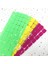 20X28MM Bej 50 Çift Stili Renkli Kare Velcro Etiket Nokta Velcros 20*28MM Kendinden Yapışkanlı Raptiye Bant Kanca Döngü Güçlü Tutkal Klitterband Velcros (Yurt Dışından) 3