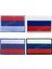 6 Nakış 8x5 cm Stili Rus Bayrağı Kızılötesi Yansıtıcı Ir Taktik Askeri Yamalar Rusya Bayrakları Işlemeli Yama Pvc Kauçuk Nakış Rozetleri (Yurt Dışından) 5