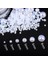 Gümüş Tarzı 15 Renk Karışım Boyutu Abs Plastik Inci Boncuklar Telefon Kılıfı Dıy Aksesuarları Için Yaklaşık 15GLOT Yarım Yuvarlak Flatback Inciler (Yurt Dışından) 4