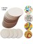 40MM 50 Adet Delik Stiline Sahip Adet Bitmemiş Yuvarlak Ahşap Dilimler, Dıy Ahşap Daire Diskler Düğün Noel Boyama Decortion Için Ahşap Dilim Disk (Yurt Dışından) 2